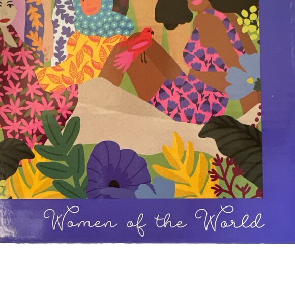 500 Pcs Jigsaw Puzzles Table Game 24" x 18" Illustrated Women Of The World - Picture 5 of 10